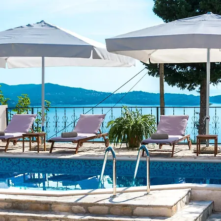 Вилла Tereza With Private Pool Sea View Млини