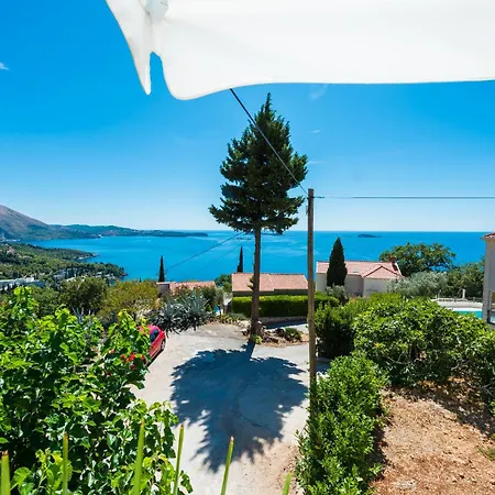 Tereza With Private Pool Sea View Вилла Млини