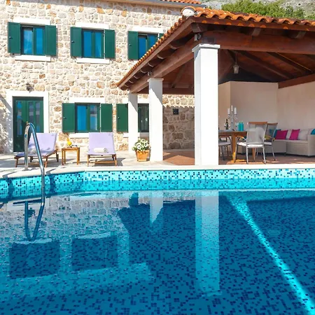 Tereza With Private Pool Sea View Villa