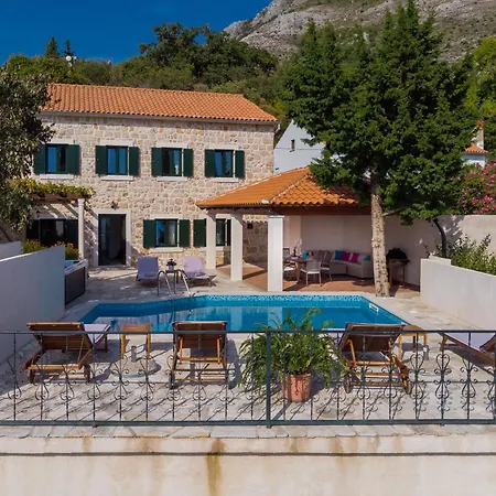 Вилла Tereza With Private Pool Sea View Млини